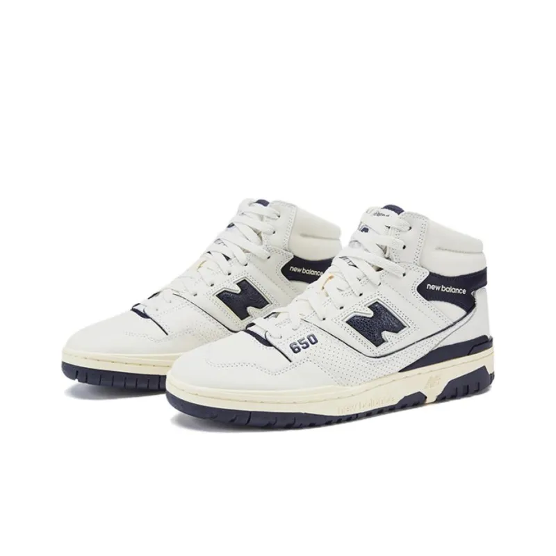 New Balance 650R Aime Leon Dore White Navy-2