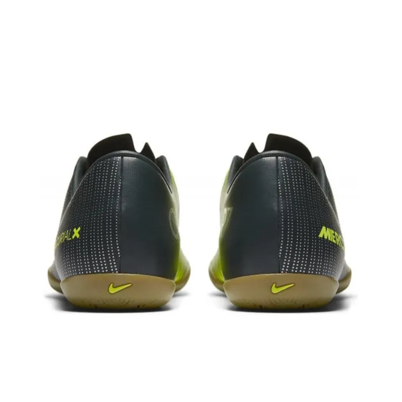 Nike IC/IN Cushioning, Slip Resistant, And Abrasion Resistant Soccer Shoes Men's Black Green-3