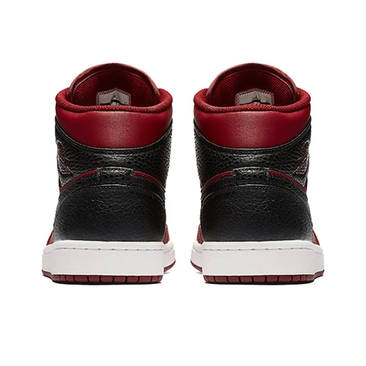 Jordan 1 Retro Mid Team Red Black-3