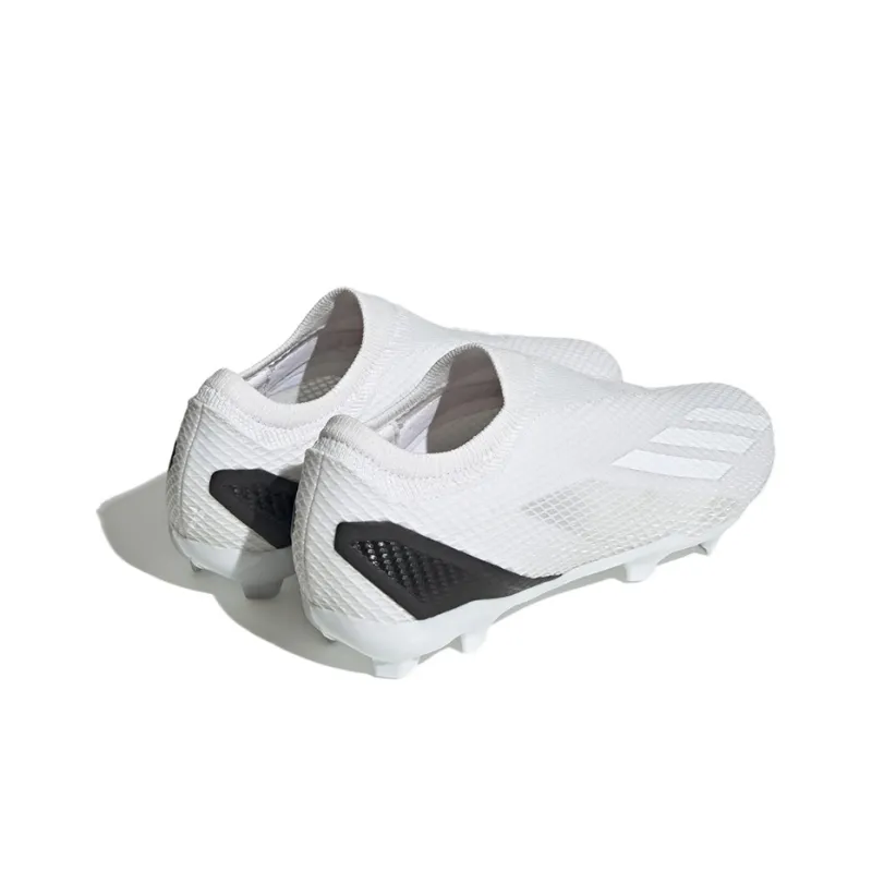 Adidas Speedportal.3 Laceless Fg Cloud White Core Black-3