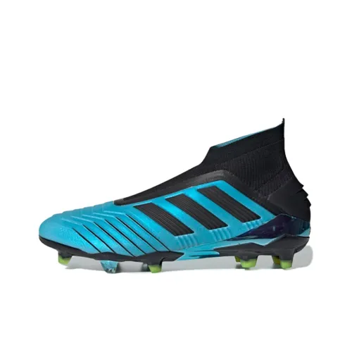 Adidas Predator 19+ Soccer Shoes Men Mid-Top Blue/Black