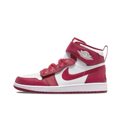 Jordan 1 High FlyEase White Cardinal Red