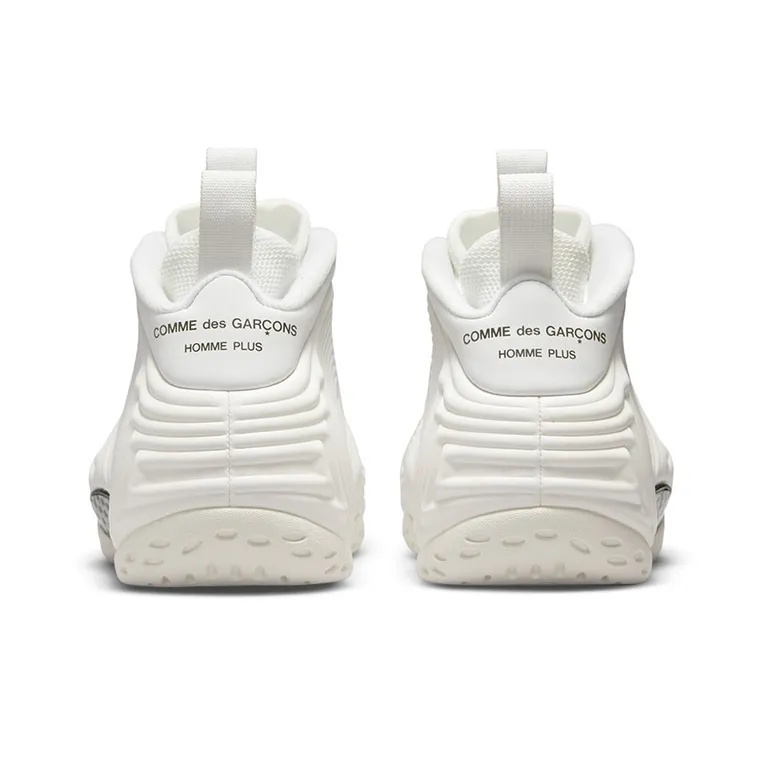 Nike Air Foamposite One Comme Des Garcons Homme Plus White-4