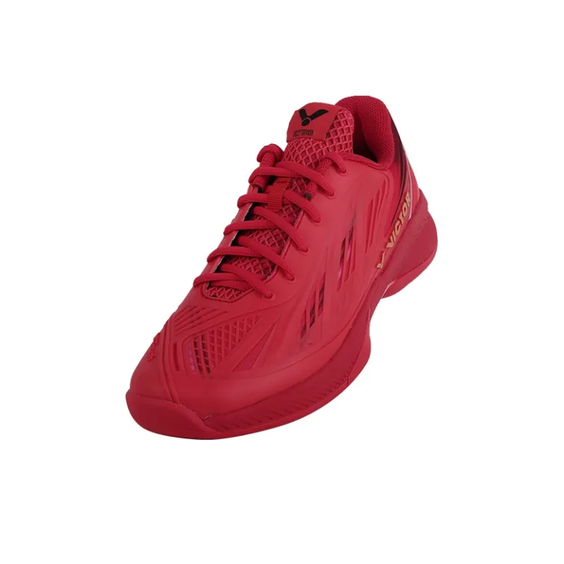 VICTOR Low-Top Badminton Shoes Unisex Allure Red-2