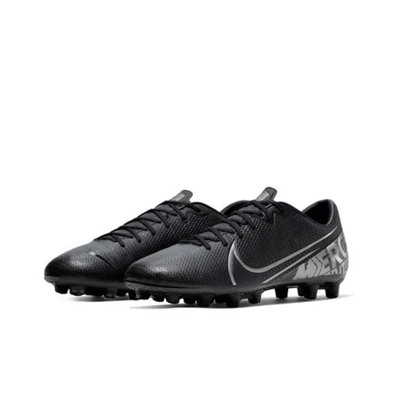 Nike Mercurial Vapor 13 Soccer Shoes Men Low-Top Black/Silver-2