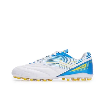 Joma MG Rubber Short Studs Artificial Ground Cushioned Wear Resistant Impact Resistant Soccer Shoes Men's White Blue