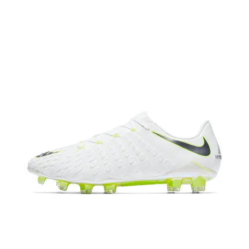 Nike Hypervenom Phantom 3 Soccer Shoes Men Low-Top White/Green/Black