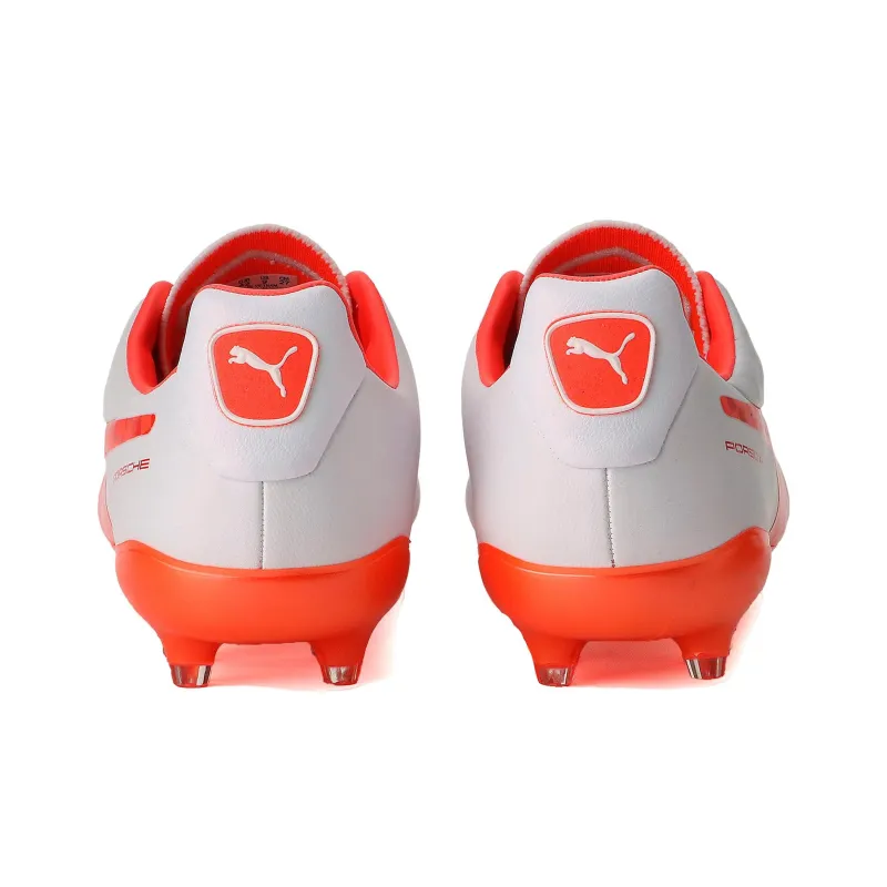 PUMA King Platinum 21 Rally Fg 'White Orange'-4