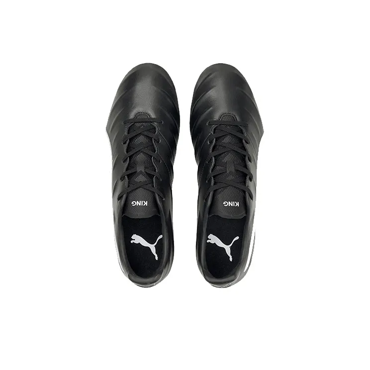Puma Vegan King Pro 21 SL FG 'Black White'-2