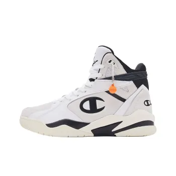 Champion Champ '95 Rice High Top Vintage Basketball Shoes Men's Black White