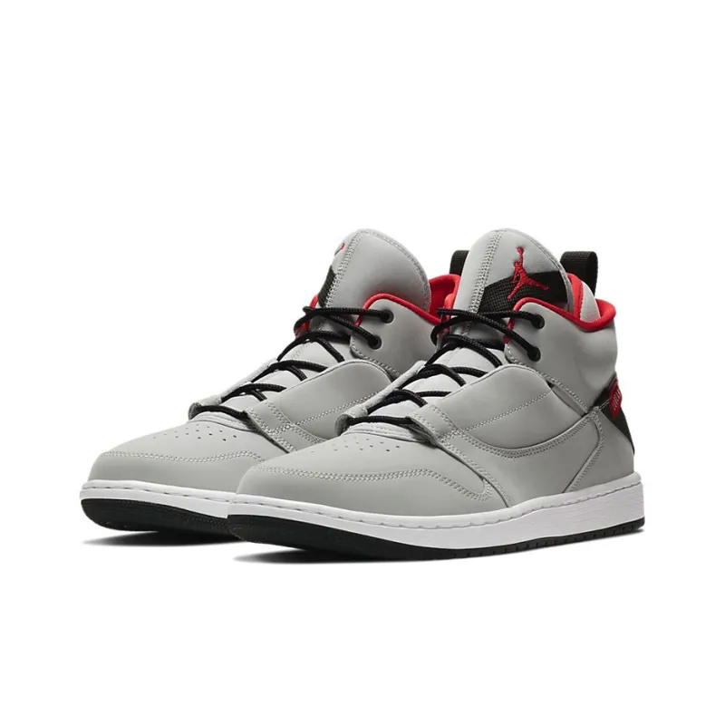 Jordan Fadeaway Wolf Grey-2