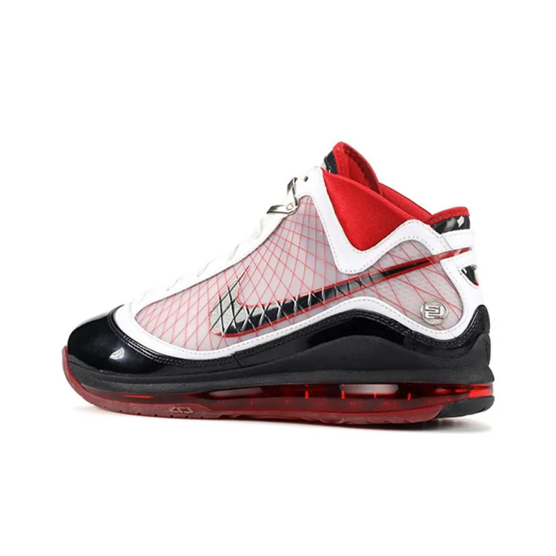 Nike LeBron 7 White/Black Varsity Red-1