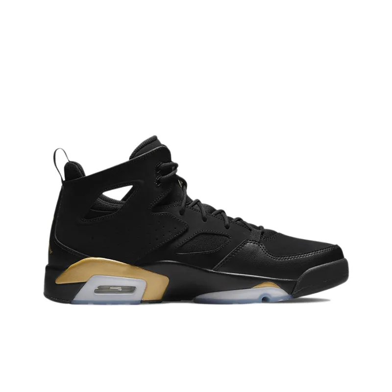 Jordan Flight Club 91 Black Metallic Gold 2021-1