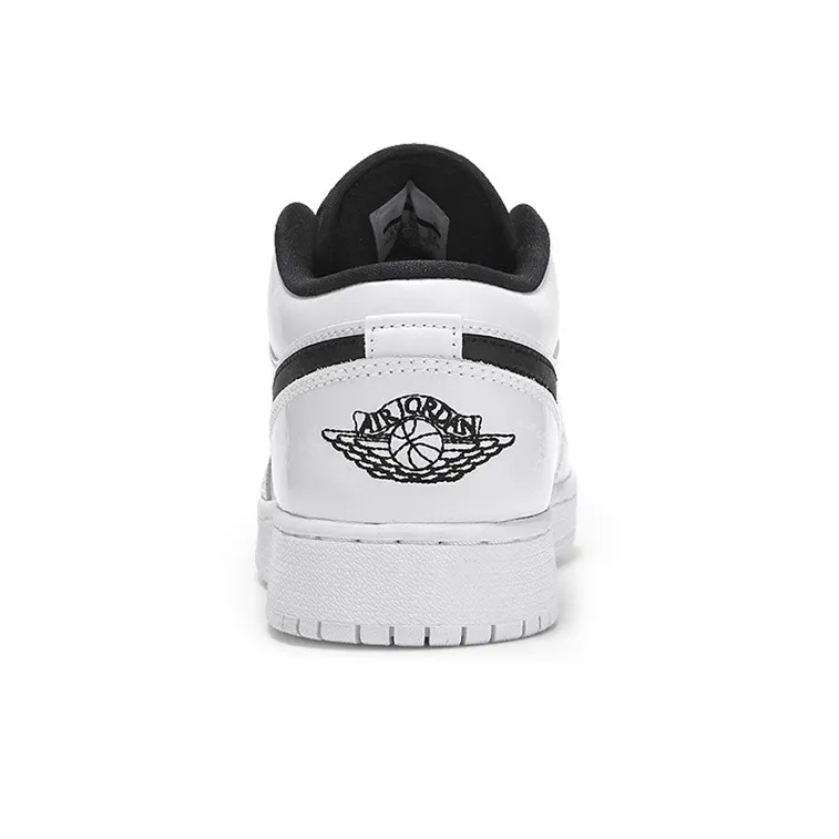 Jordan 1 Retro Low GS White Black-2