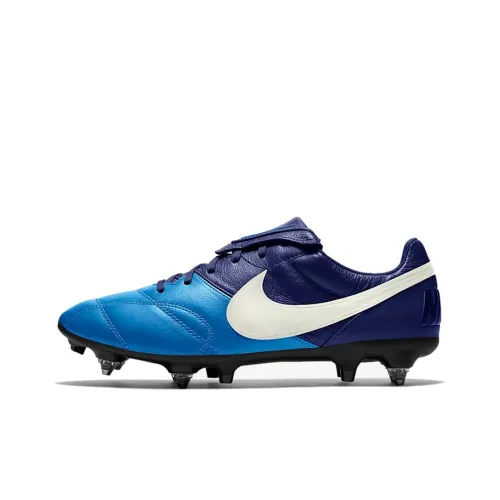 Nike Premier 2 Soccer Shoes Unisex Low-Top Blue/White