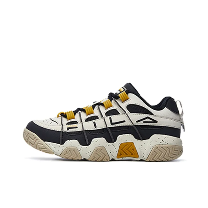 FILA Barricade White/Black Women's-0