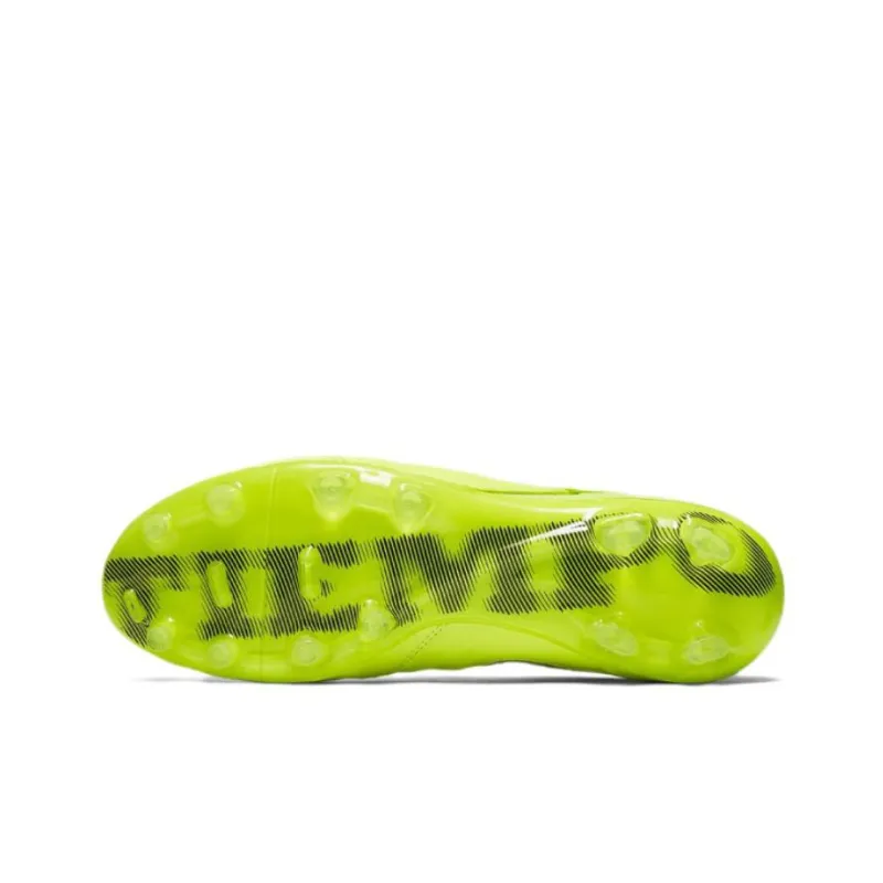 Nike Tiempo Legend 6 Soccer Shoes Men Low Top Neon Yellow/Black-4