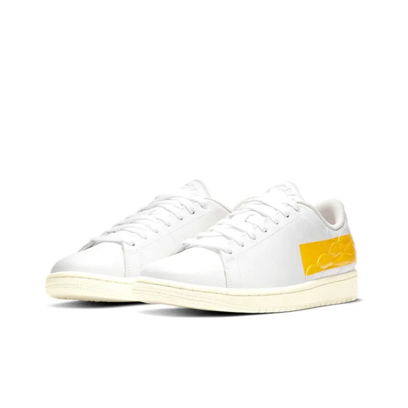 Jordan 1 Centre Court White University Gold-2