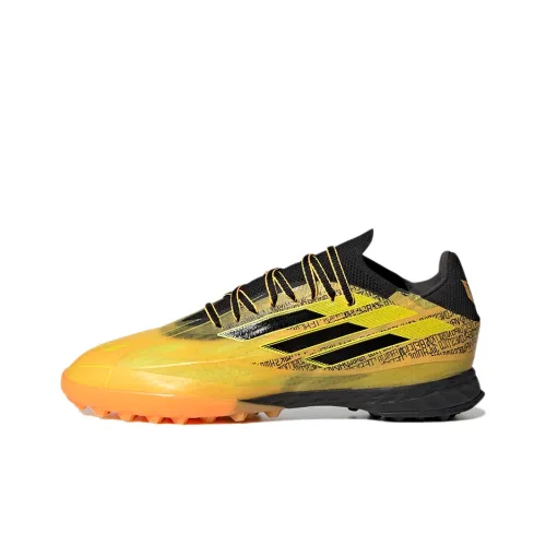 Adidas Messi Soccer Shoes Men Low-Top Sunlight Gold/Black/Lemon Yellow