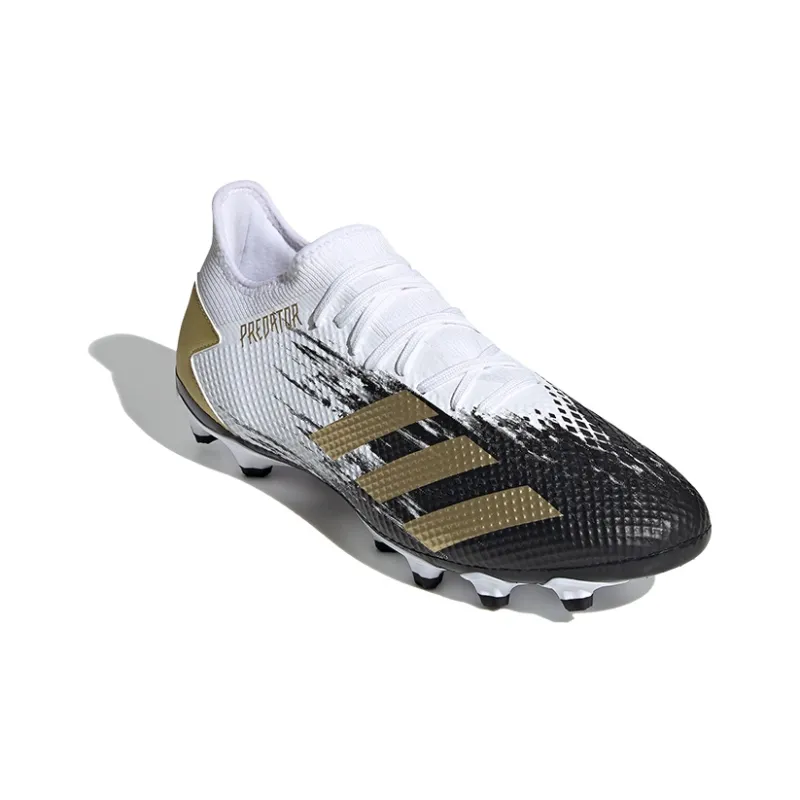 Adidas Predator 20.3 Low Mg 'White Black Gold'-2