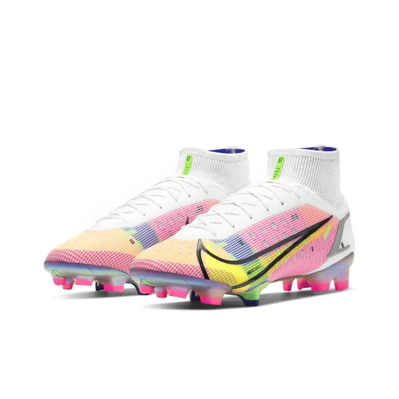 Nike Mercurial Superfly 8 Fg White Multicolor-2