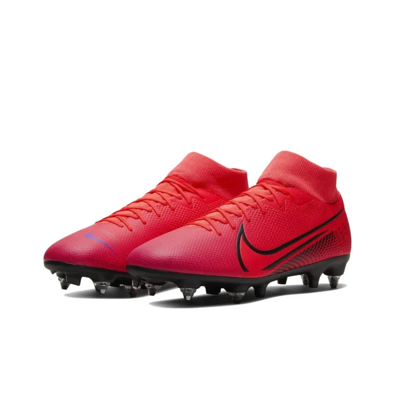 Nike Mercurial Superfly 7 Academy Sg Pro 'Red Black'-2