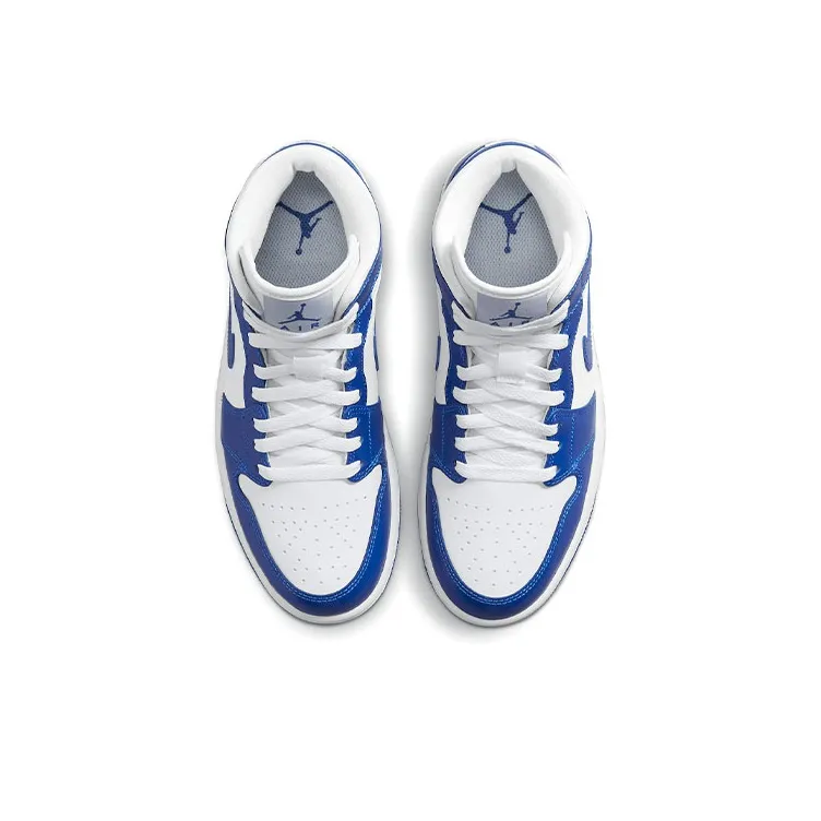 JORDAN 1 Mid Kentucky Blue Women's-3