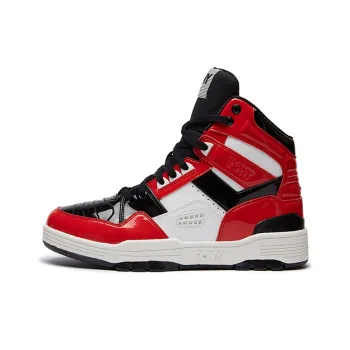 Pony M100 High White/Red Women's