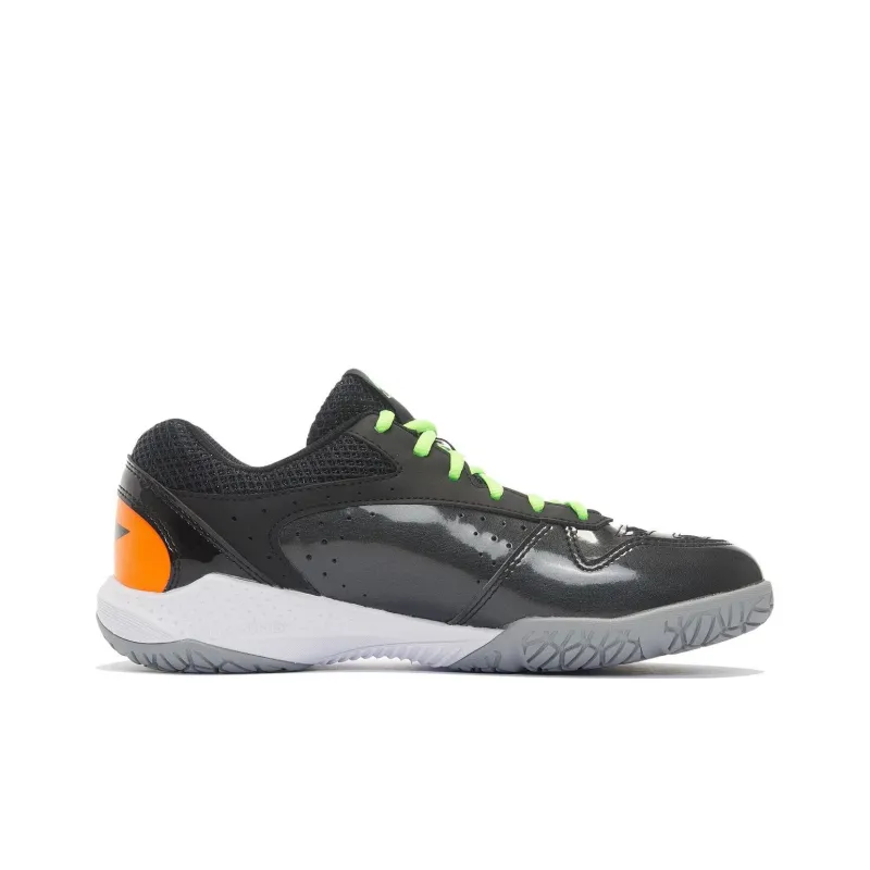 LiNing Thunder Series Training Anti Slip And Wear Resistant Breathable Low Top Badminton Shoes Unisex Black-1