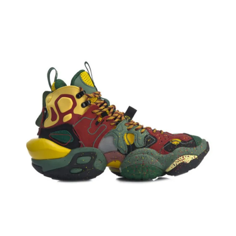 LiNing 2020 ACE A/W NYFW Men's Shoes - Green/Yellow-1