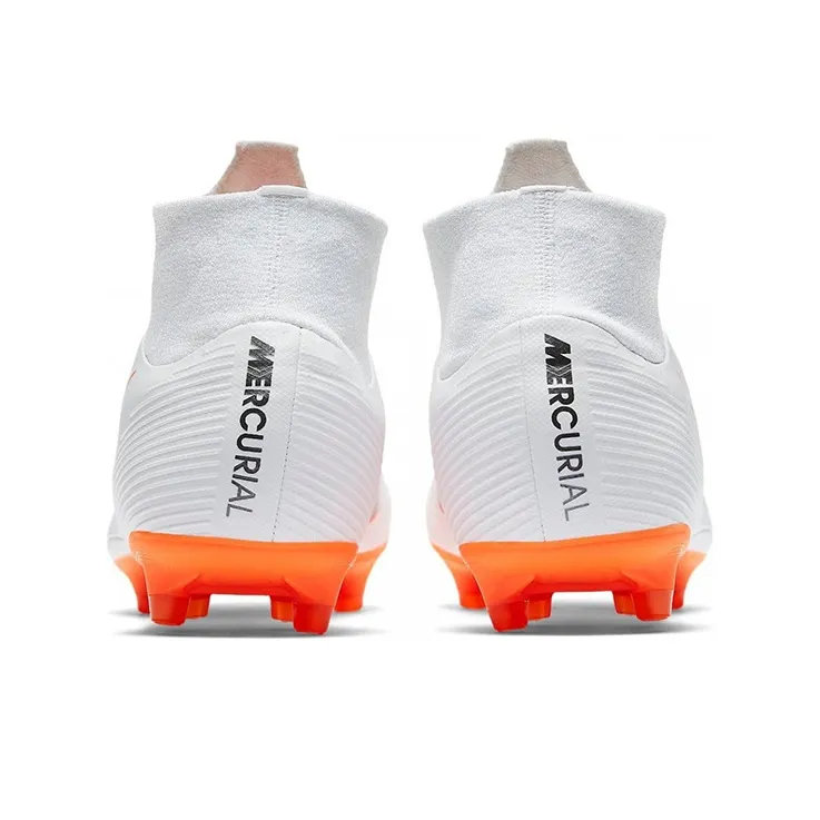 Nike Mercurial Superfly 6 AG Rubber Short Studs Artificial Ground Anti-Slip Wear-Resistant Soccer Shoes-4