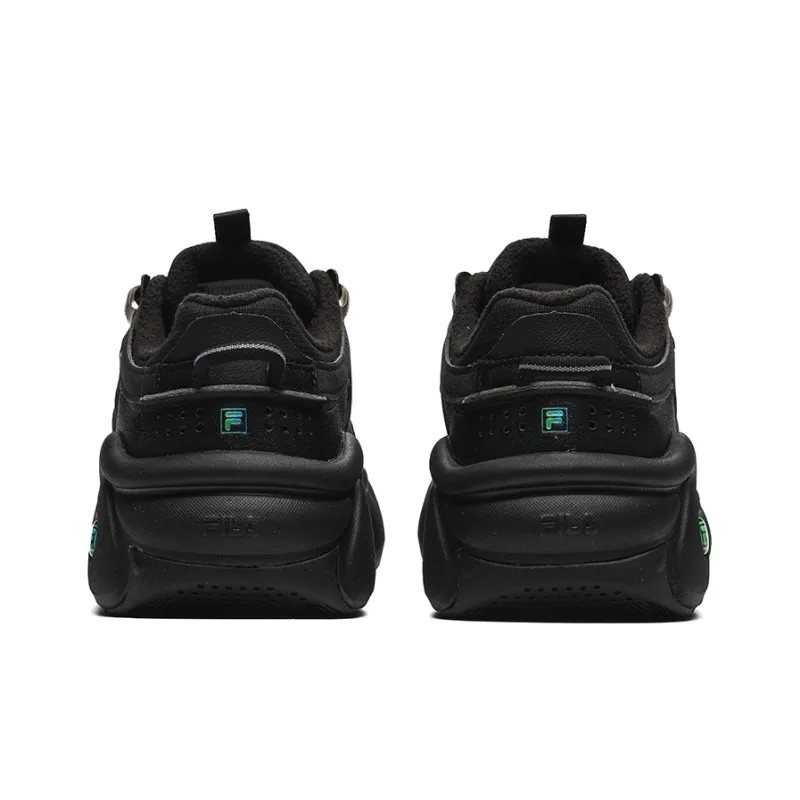 FILA Panini We Velour Retro Basketball Shoes 'Black' Women's-4