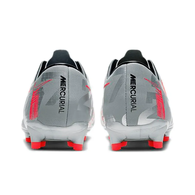 Nike Mercurial Vapor 13 FG/MG Metallic Grey Crimson-4