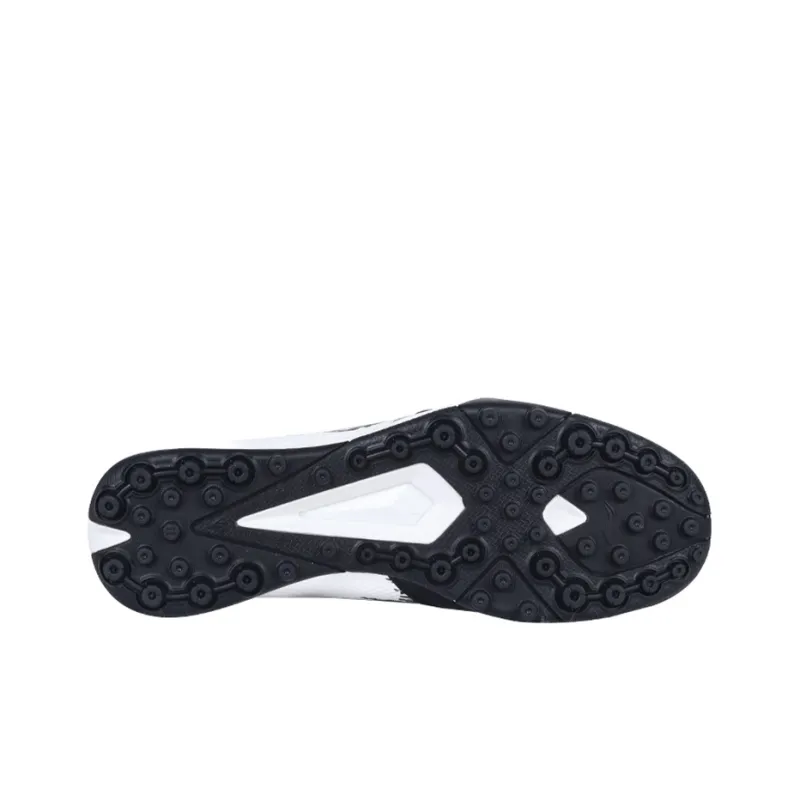 LiNing Cushioning Anti-Slip And Wear-Resistant Soccer Shoes Men's Black White-3