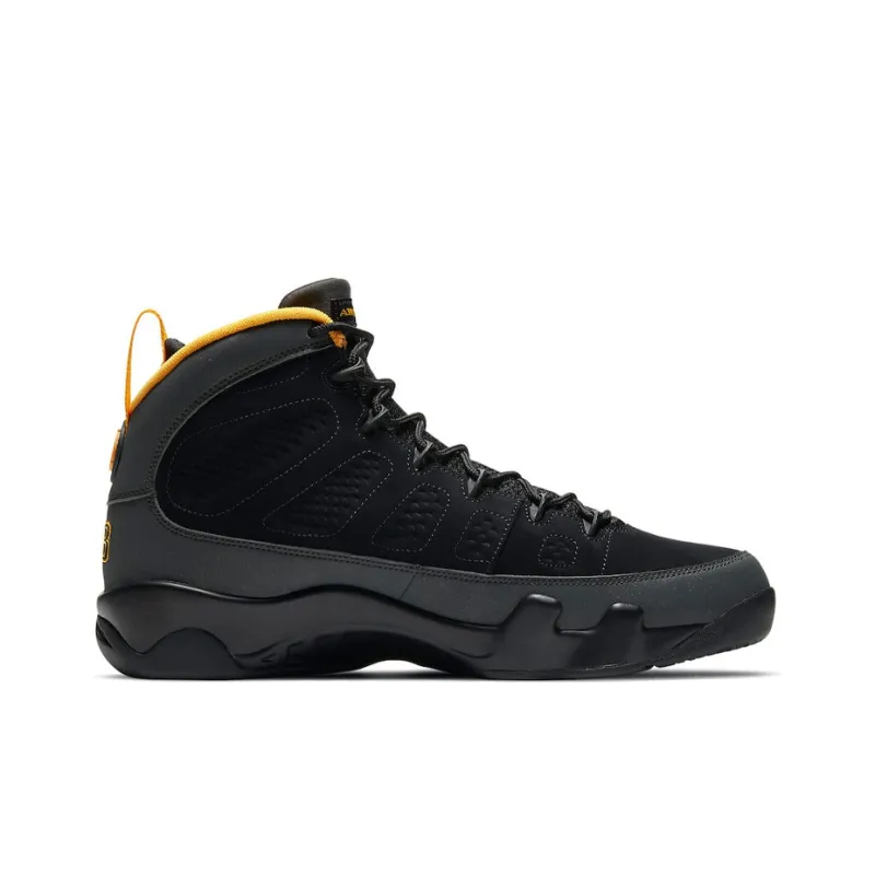 Jordan 9 Retro Dark Charcoal University Gold-1
