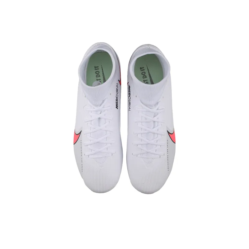 Nike Mercurial Superfly 7 Academy Ag White Flash Crimson-3