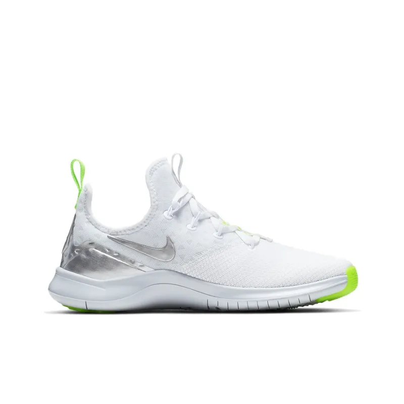 Nike Free TR8 White/Silver/Green Women's-1