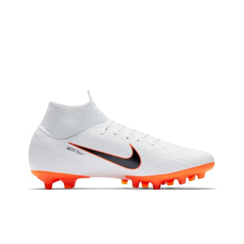 Nike Mercurial Superfly 6 AG Rubber Short Studs Artificial Ground Anti-Slip Wear-Resistant Soccer Shoes-1