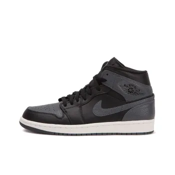 JORDAN 1 Retro Mid Black Dark Grey
