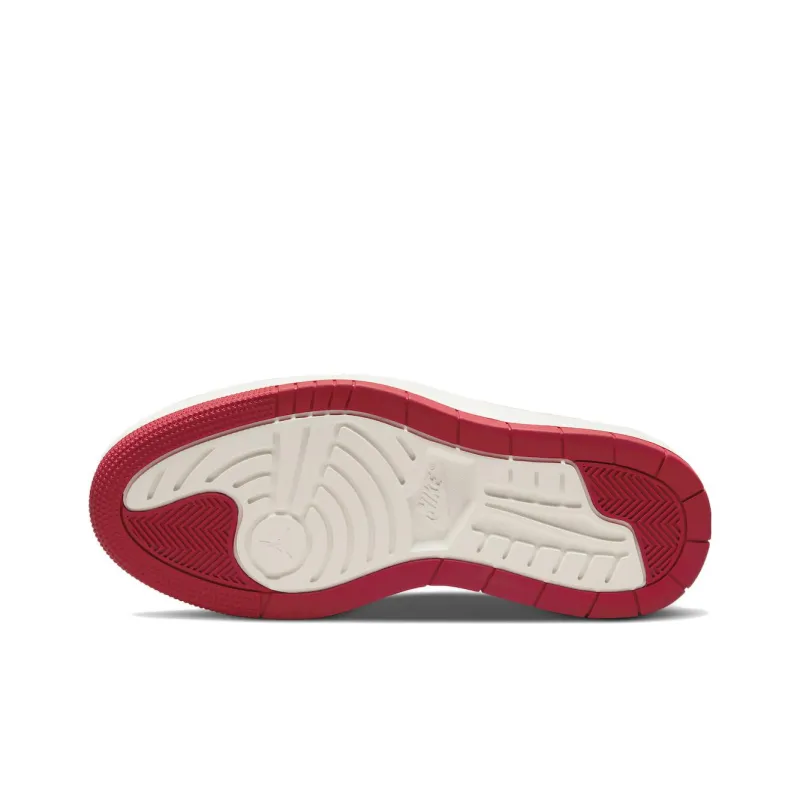 Jordan 1 Elevate Low Dark Grey Varsity Red Women's-5