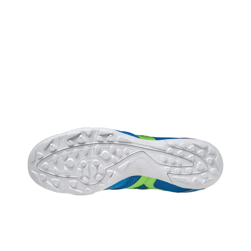 Mizuno Morelia Sala Club TF Grass Anti-Slip Wear-Resistant Soccer Shoes Blue Green-3