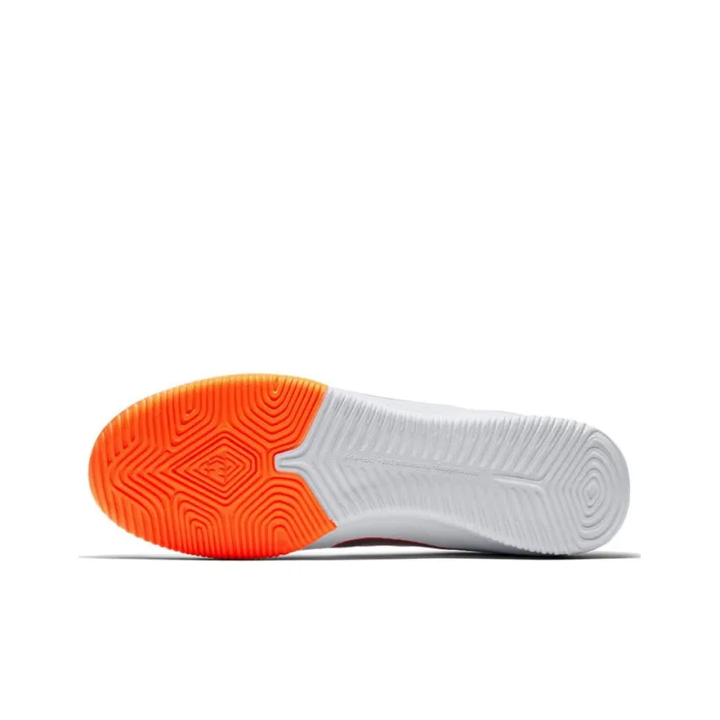 Nike SuperflyX 6 Soccer Shoes Men Mid-Top White/Orange-5
