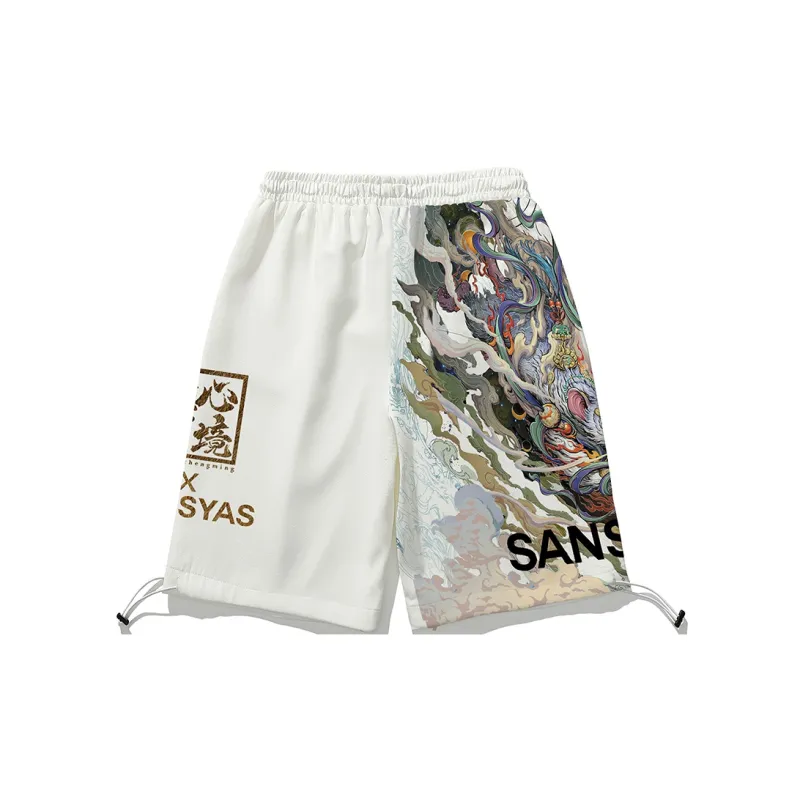 SANSYAS Casual Shorts Unisex-22