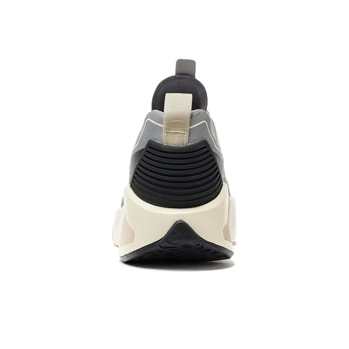 LINING Essence 2.3 Vintage Basketball Shoes Men Low Top Gray-3