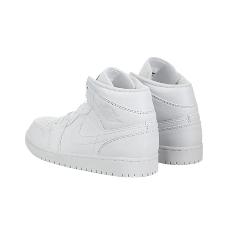 Jordan 1 Mid Triple White 2018-3