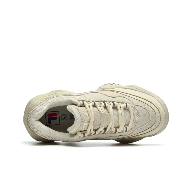 FILA FUSION HERITAGE BASKETBALL Vintage Basketball Shoes Women's Low Top Beige/Beige-2