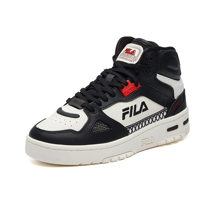 FILA Teratach High Top Black/White Women's-1
