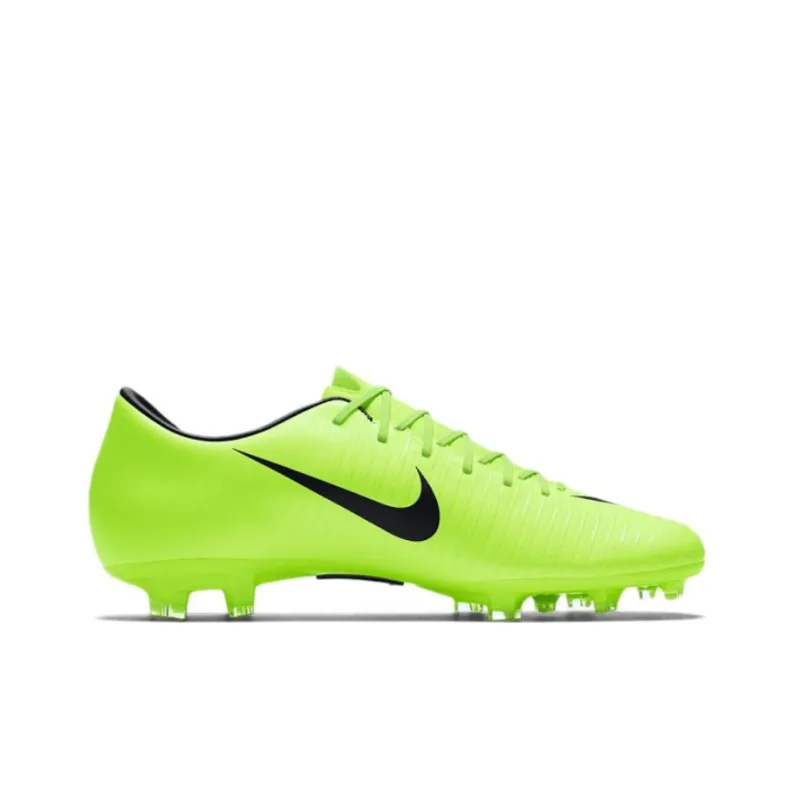 Nike Mercurial Victory Soccer Shoes Men Low-Top Neon Green/Black-1
