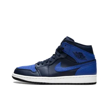 Jordan 1 Mid Obsidian Game Royal