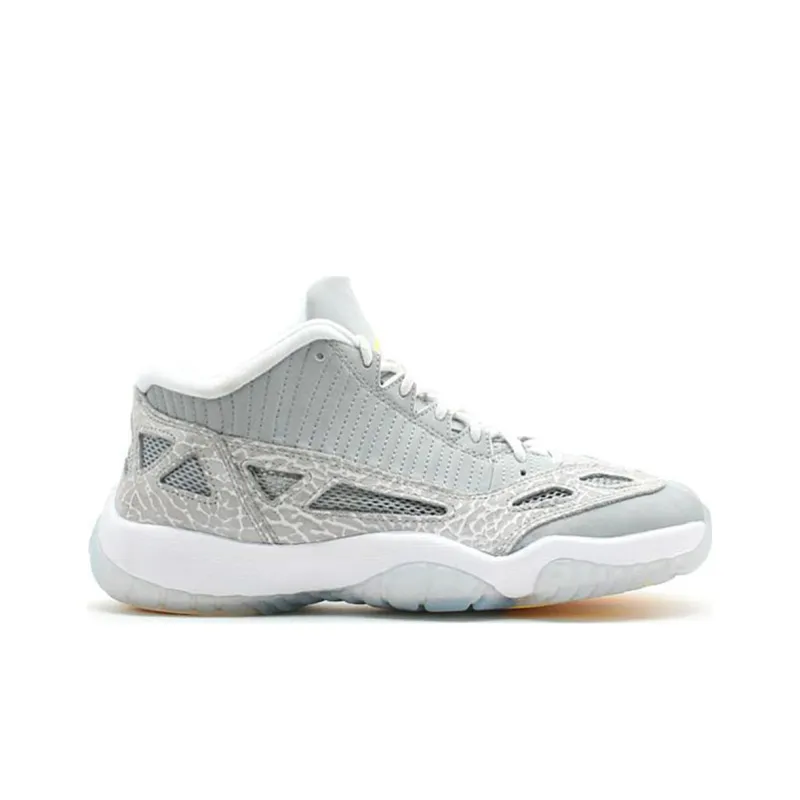 Jordan 11 Retro Low Ie Silver Zest-1